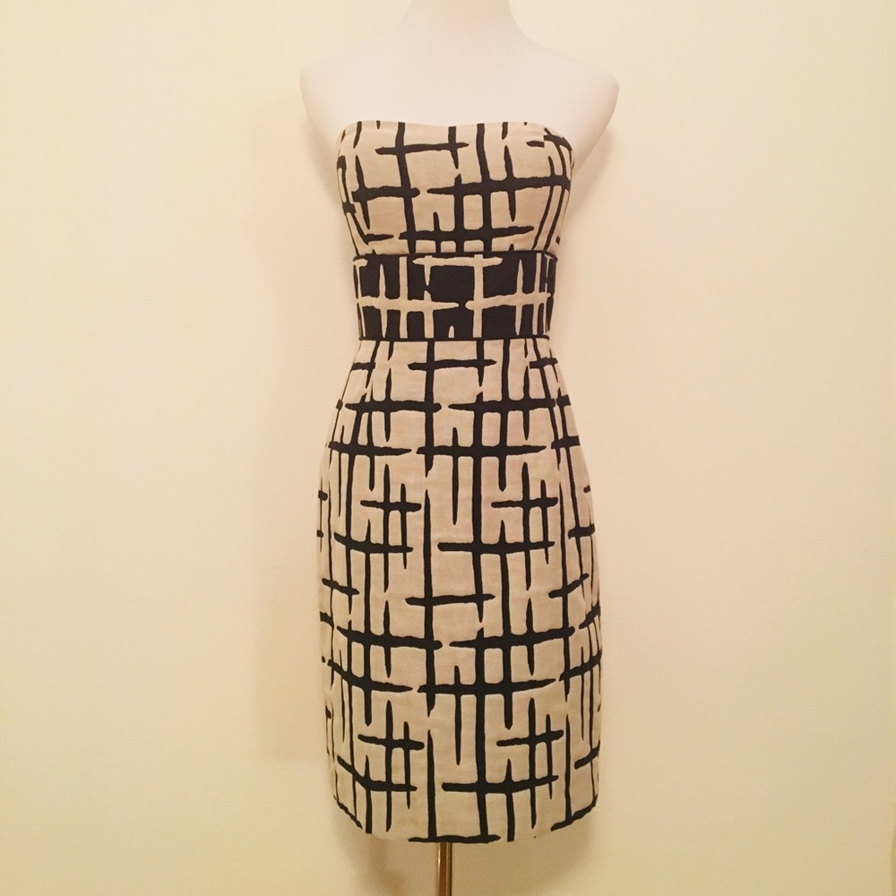 Max and Cleo Sleeveless Bandeau Dress - Size 4